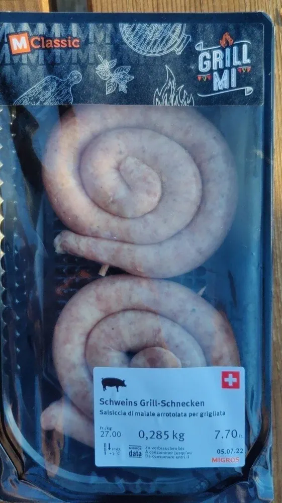 Schweins Grill-Schnecken