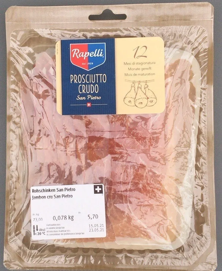 Jambon cru San Pietro