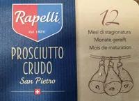Prosciuto crudo
