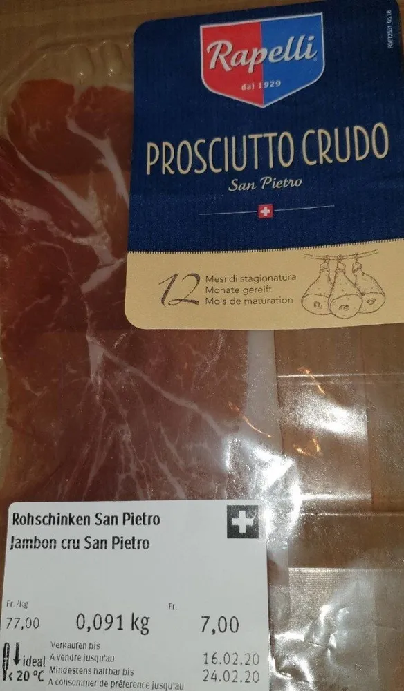 Jambon cru