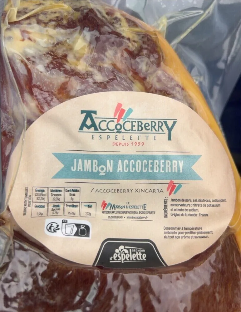 Jambon de Bayonne