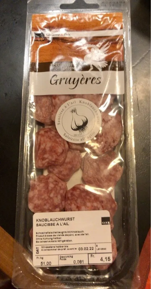 Knoblauchwurst