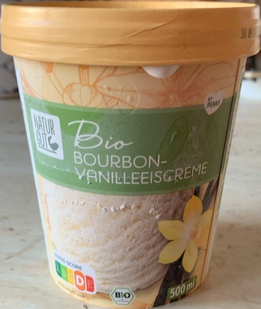 Bio Bourbon-Vanilleeiscreme