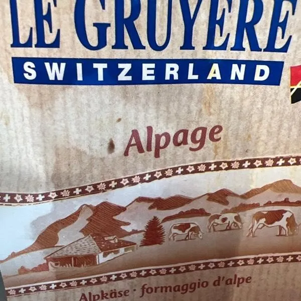 Le Gruyère Alpage Fribourg