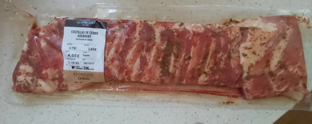 COSTILLAS DE CERDO ADOBADAS