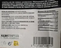 Costillas de cerdo adobadas