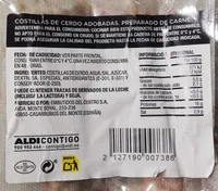 Costillas de cerdo adobadas