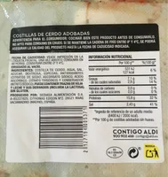 Costillas de cerdo adobadas