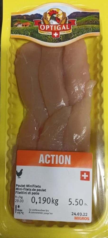 Mini filets de poulet