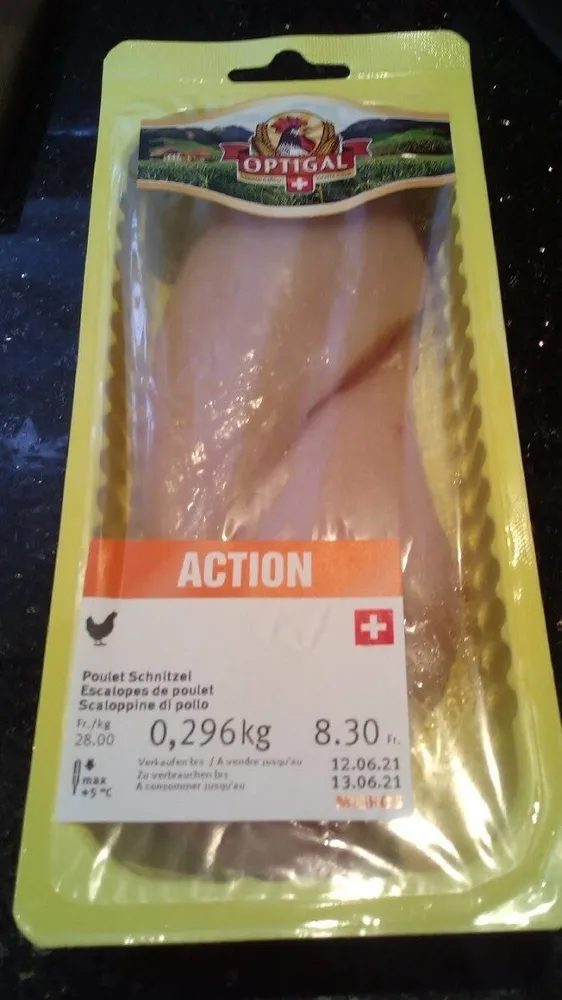 Escalopes de poulet