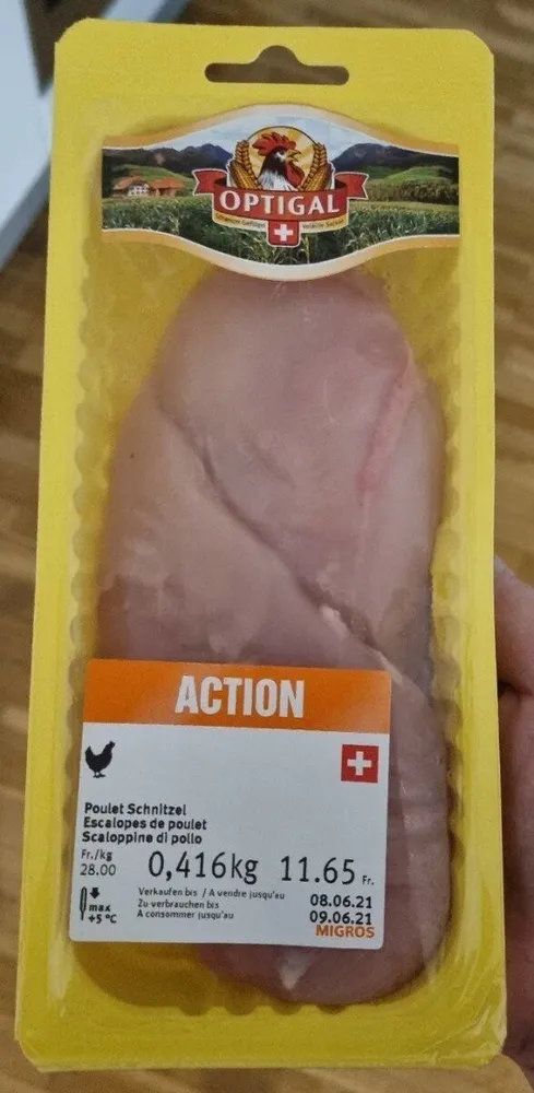 Escalopes de poulet