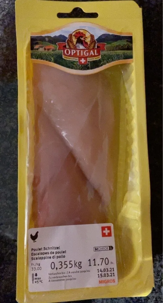 Escalope de poulet