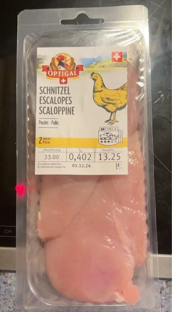 SCHNITZEL ESCALOPES SCALOPPINE