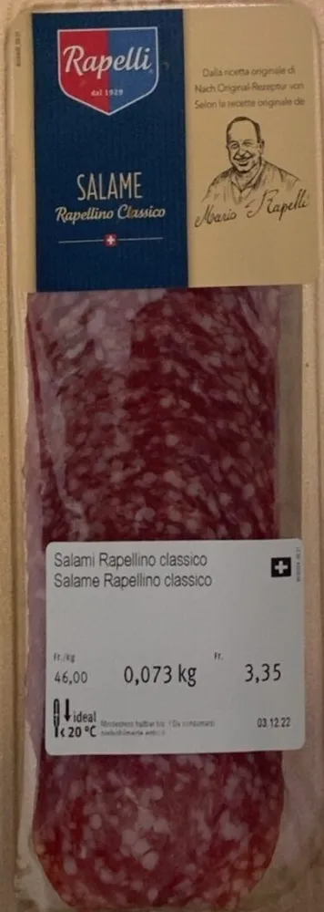 Salame rapellino classico