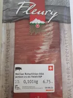 Jambon cru du Valais IGP