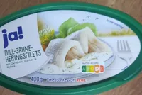 Fisch Dill-Sahne-Heringsfilets