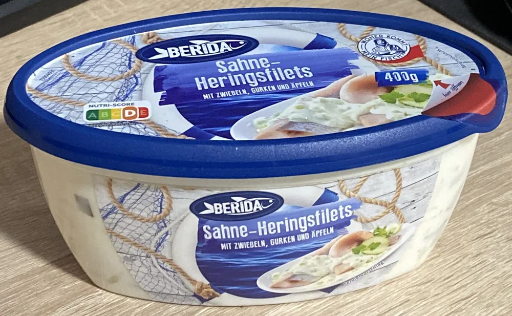 Sahne-Heringsfilets