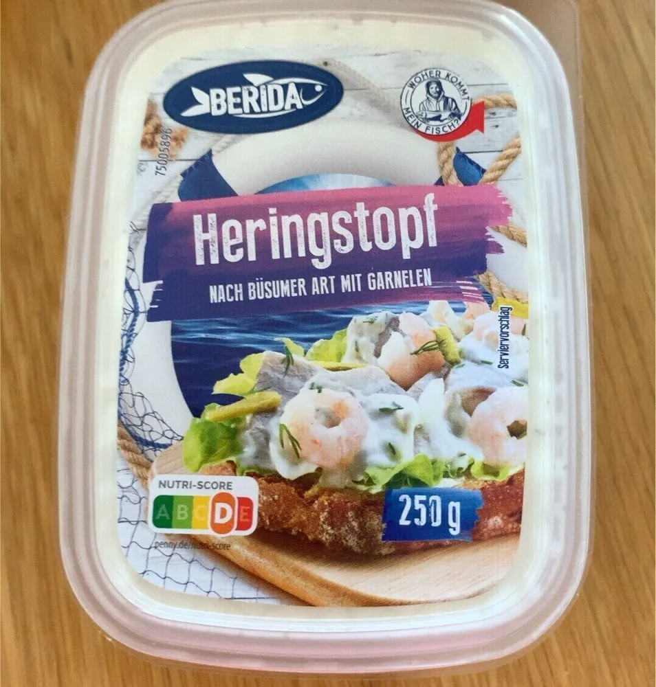 Heringstopf nach Büsumer Art