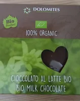 Cioccolato al latte bio