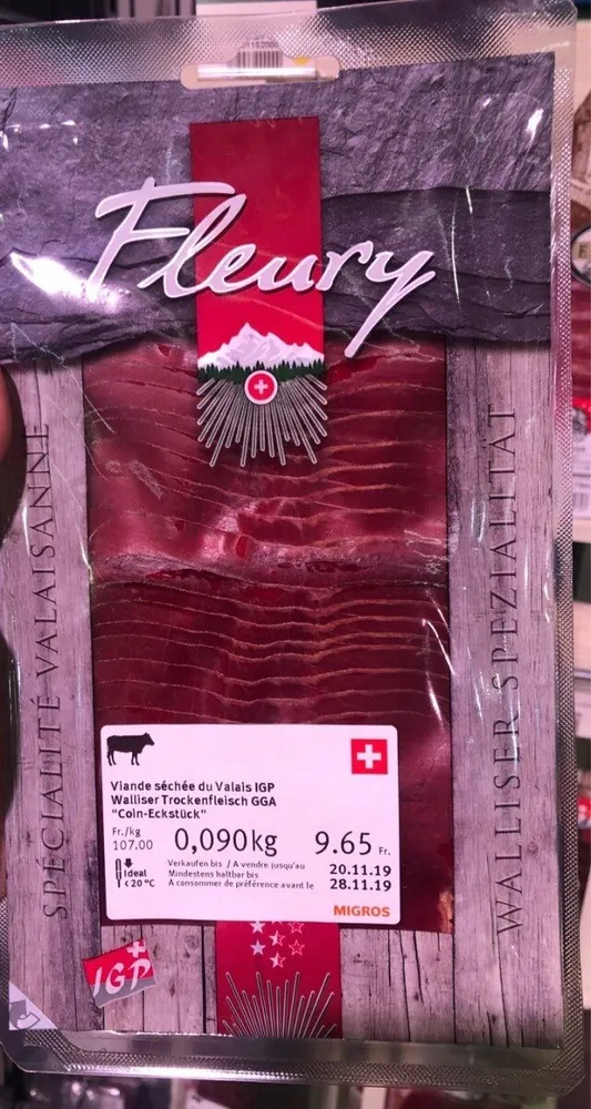 Viande sechee