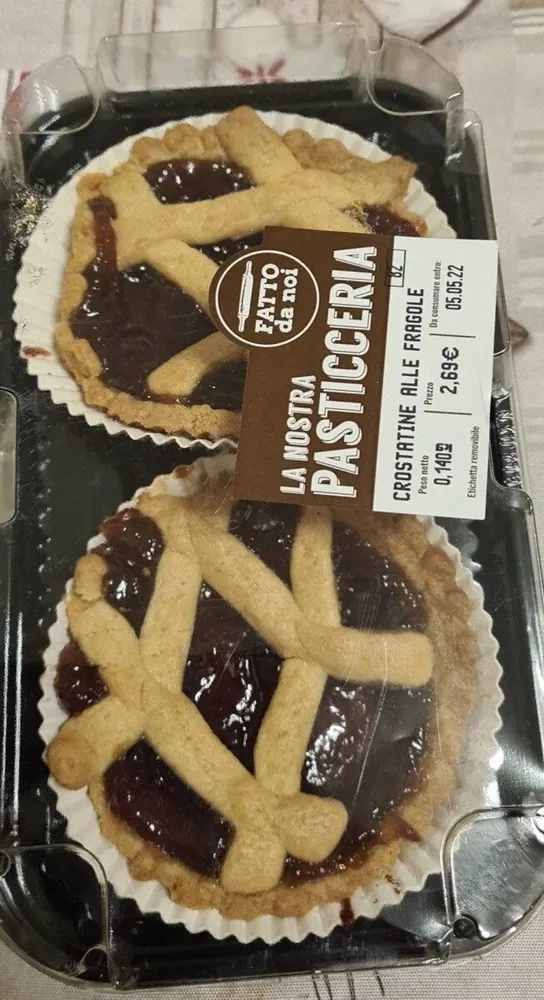 Crostatine alla fragola