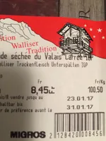 Fleury Viande séchée du Valais