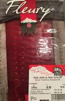 Viande sechee du valais carree igp