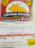 Morcilla de zaratan con Piñones