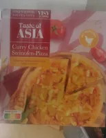 Curry chicken Steinofen pizza