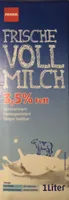 frische Vollmilch