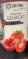 gehackte Tomaten