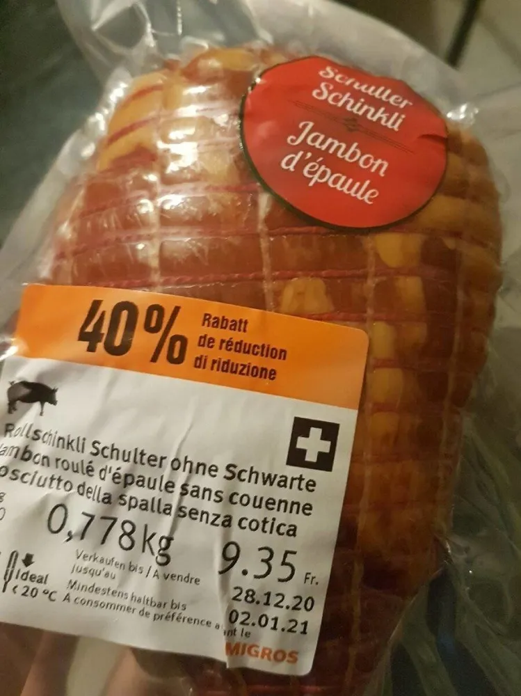 Jambon d'épaule