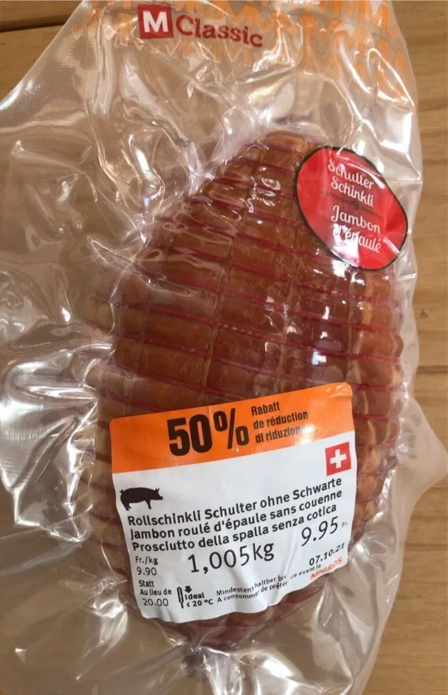Rollschinkli Schulter ohne Schwarte