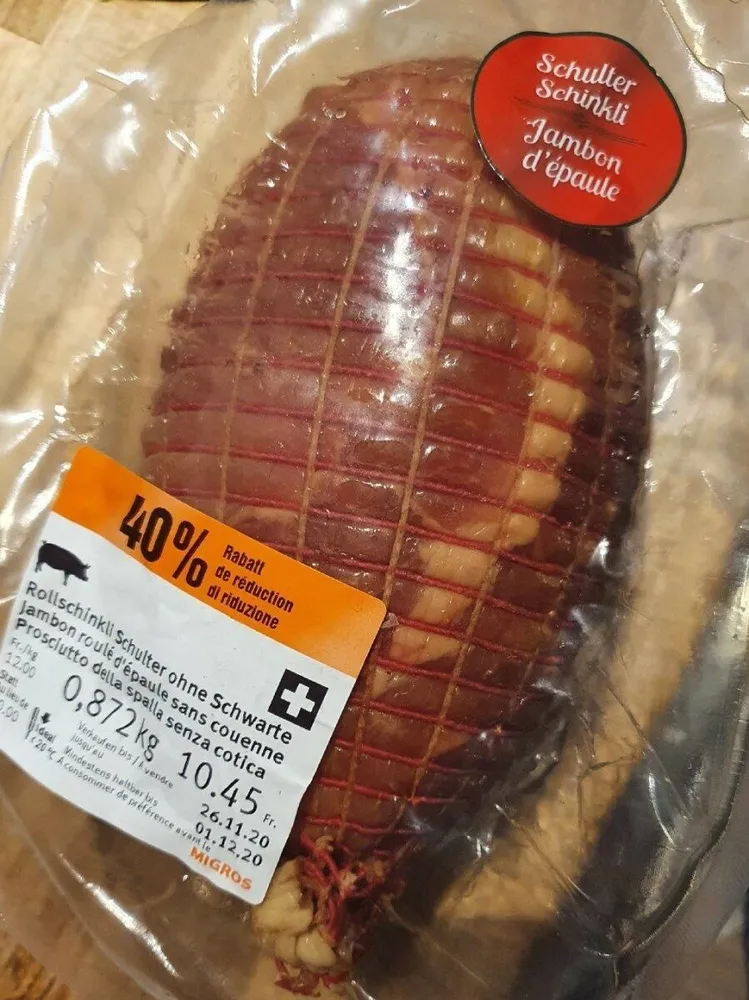 Jambon roulé d'épaule sans couenne