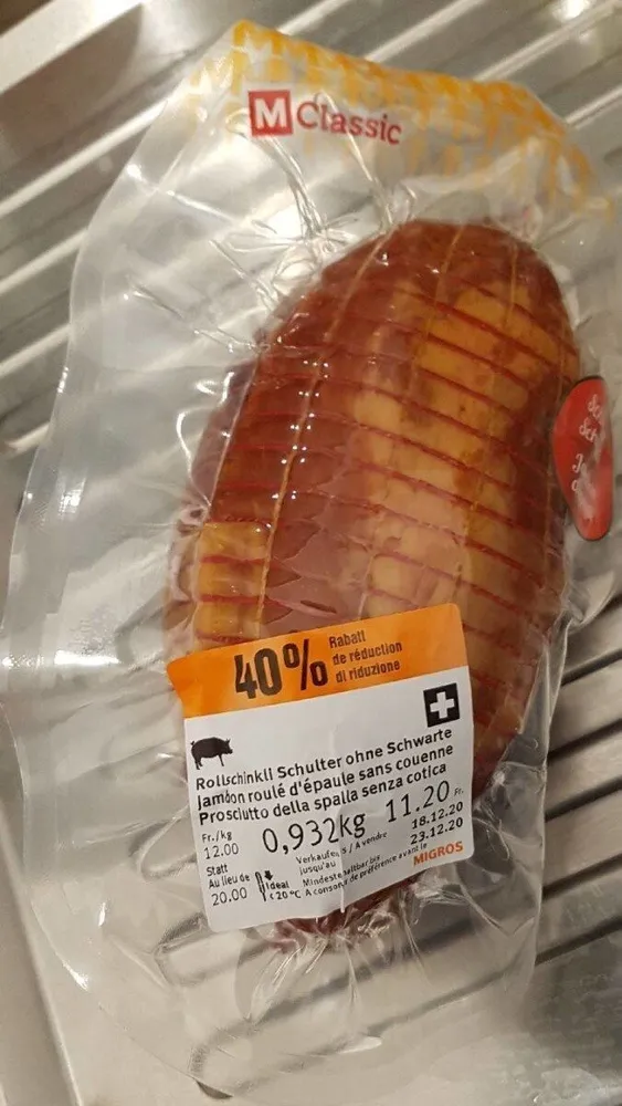 Jambon roulé d'épaule sans couenne