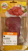 Viande de dinde sechée