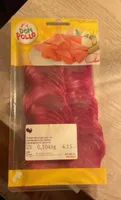 viande sechée de dinde