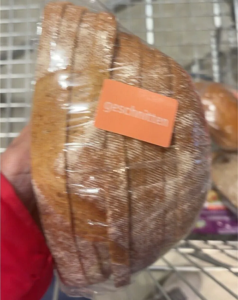 Weißbrot Glanz geschnitten