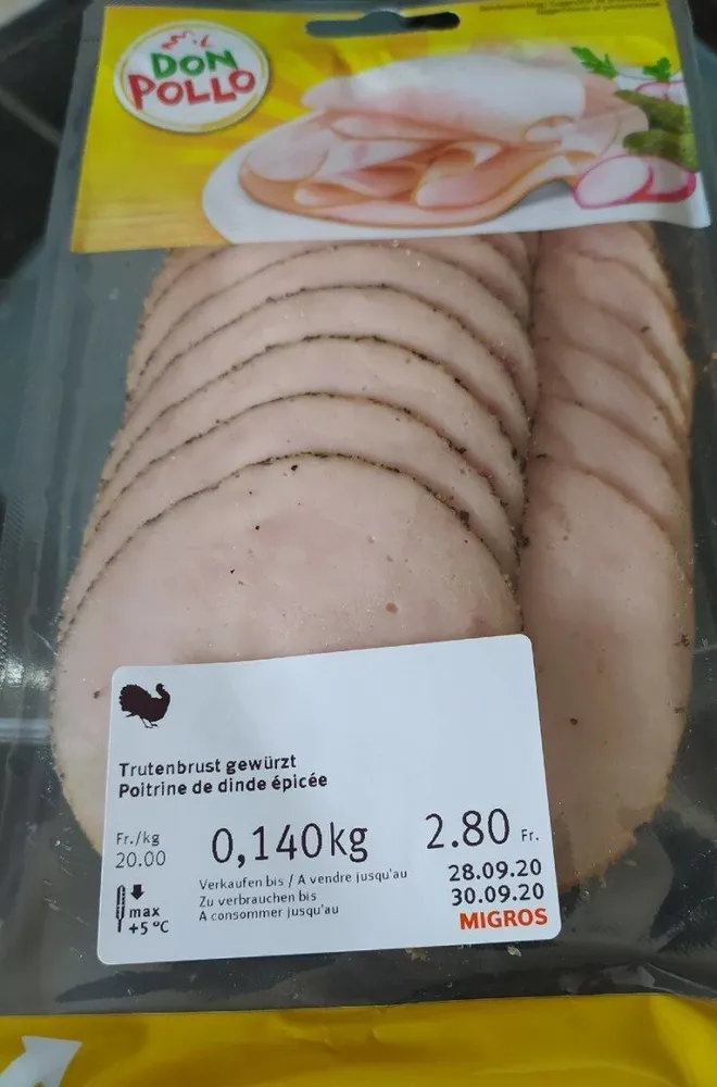 Poitrine de dinde épicée