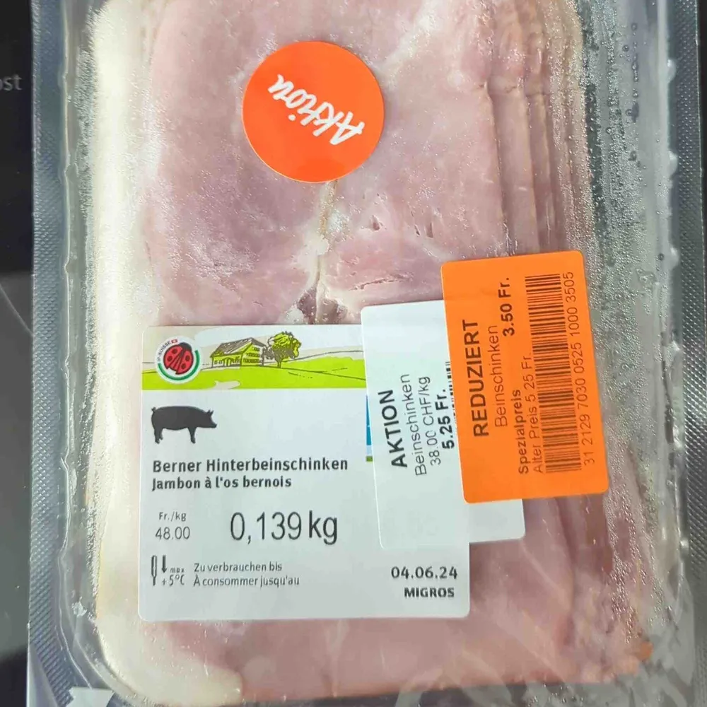 Berner Hinterbeinschinken