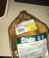 Poulet halal cuit fume