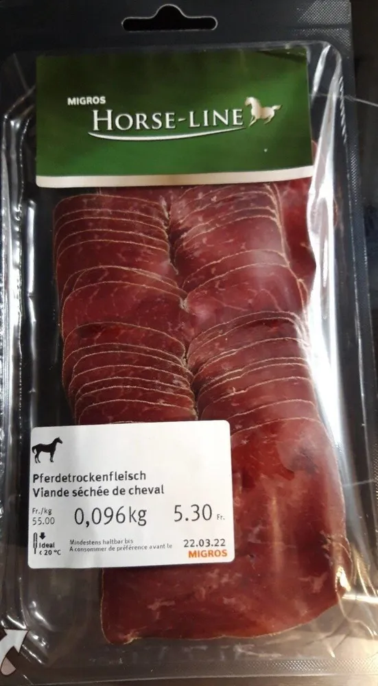 Viande séchée de cheval