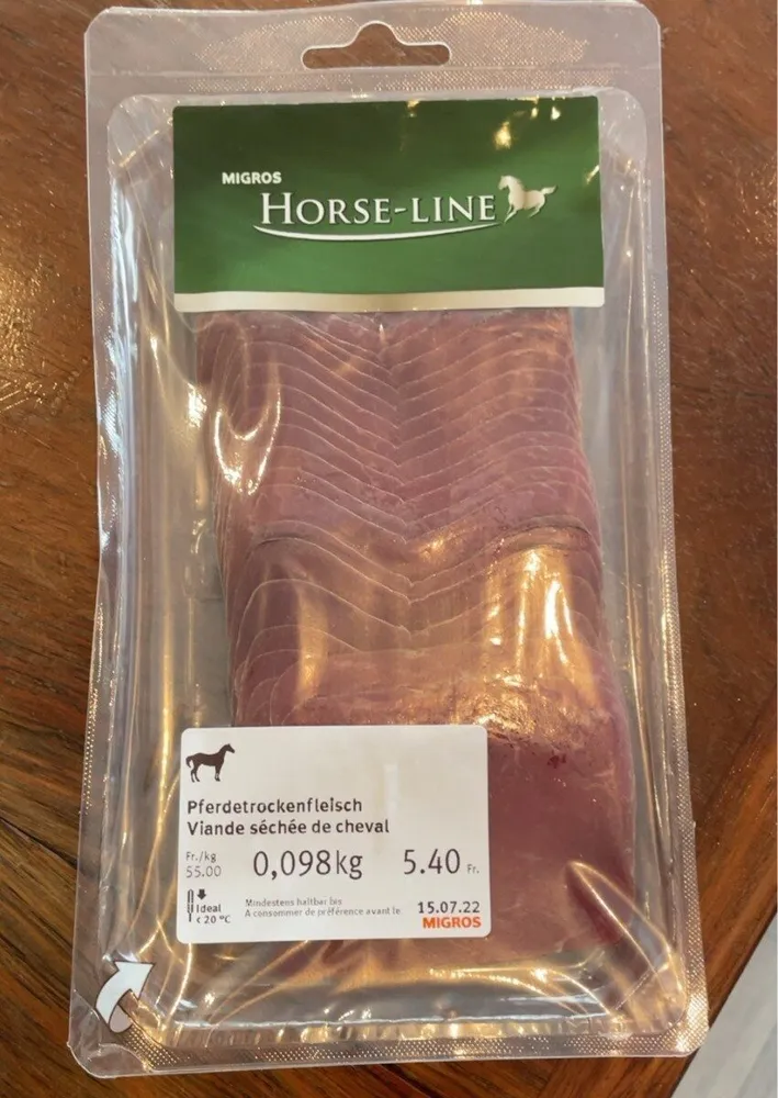 Viande sechee de cheval