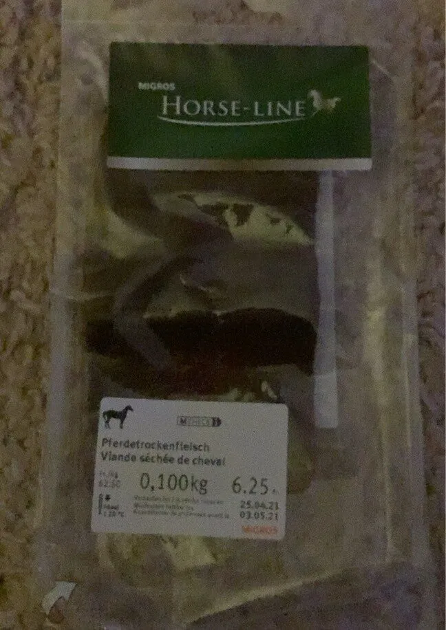 Viande sechée de cheval