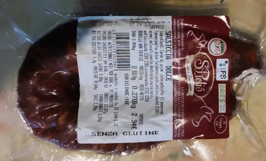 Salsiccia dolce