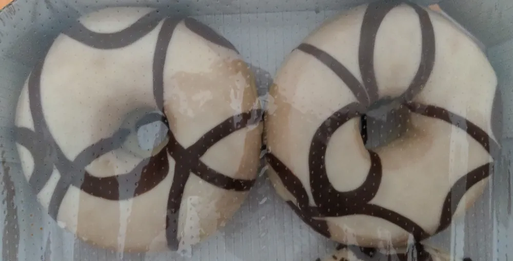 Donut Black & White 6er