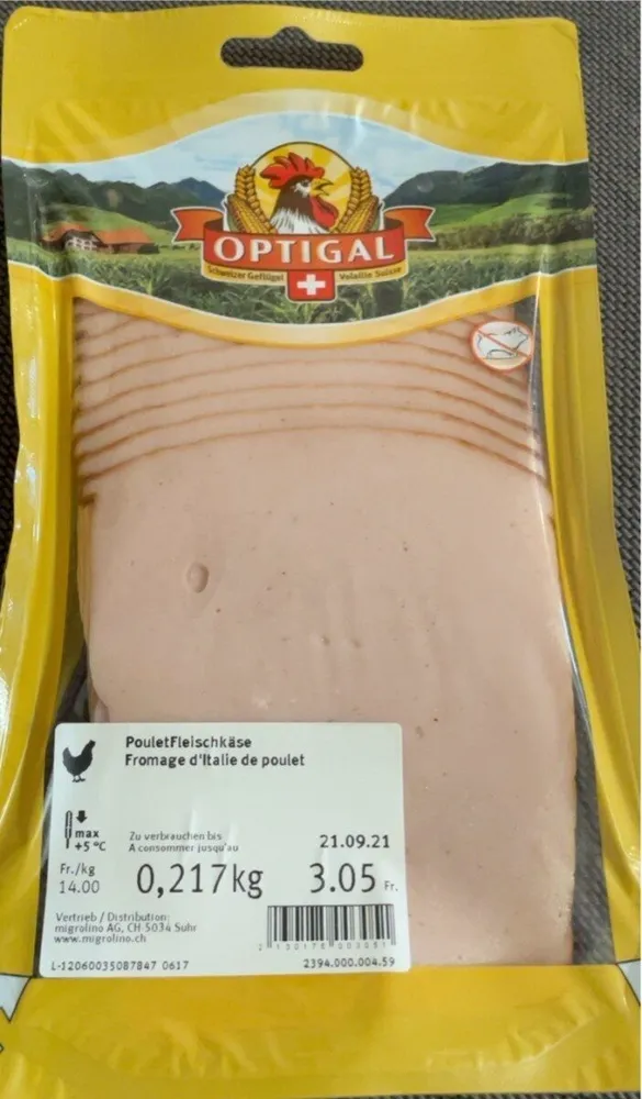 Fromage d’italie de poulet