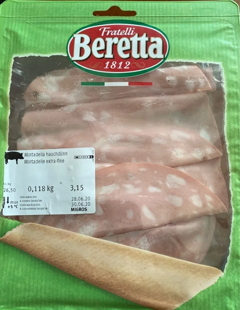 Mortadella extra-fine