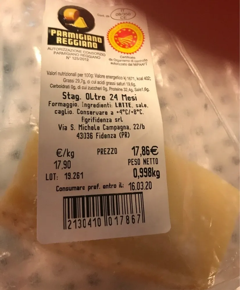 Queso parmesano