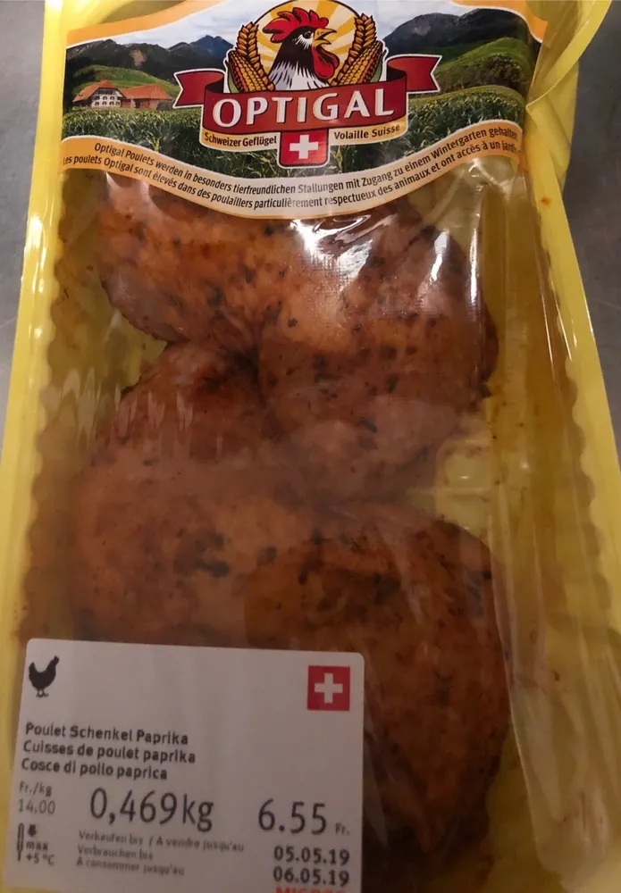 Cuisses de poulet paprika